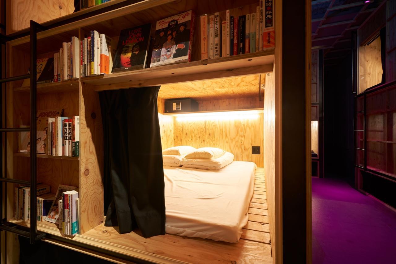 Book And Bed Tokyo Shinjuku Pansiyon Dış mekan fotoğraf